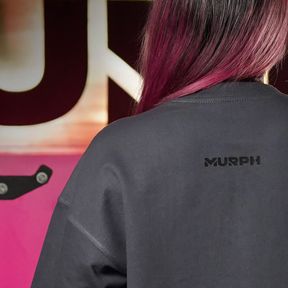 Oversize Apex Skull Logo (ULTRA HEAVY WEIGHT) - Steel Gray