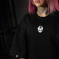 Oversize Apex Skull Logo (ULTRA HEAVY WEIGHT) - Black
