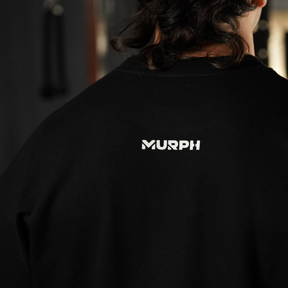 Oversize Apex Skull Logo (ULTRA HEAVY WEIGHT) - Black
