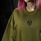 Oversize Apex Skull Logo (ULTRA HEAVY WEIGHT) - Tactical Green