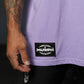 Polera Oversize Premium Barbells Built Respect - Lilac