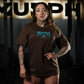 Polera Oversize Barstoise - Chocolate