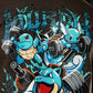 Polera Oversize Barstoise - Chocolate