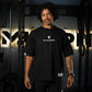 Polera Oversize Premium Be Unbreakable - Black