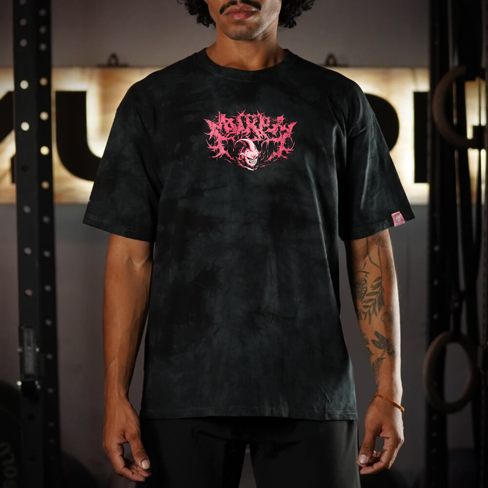 Polera Oversize DESTRUCTION - Black Storm