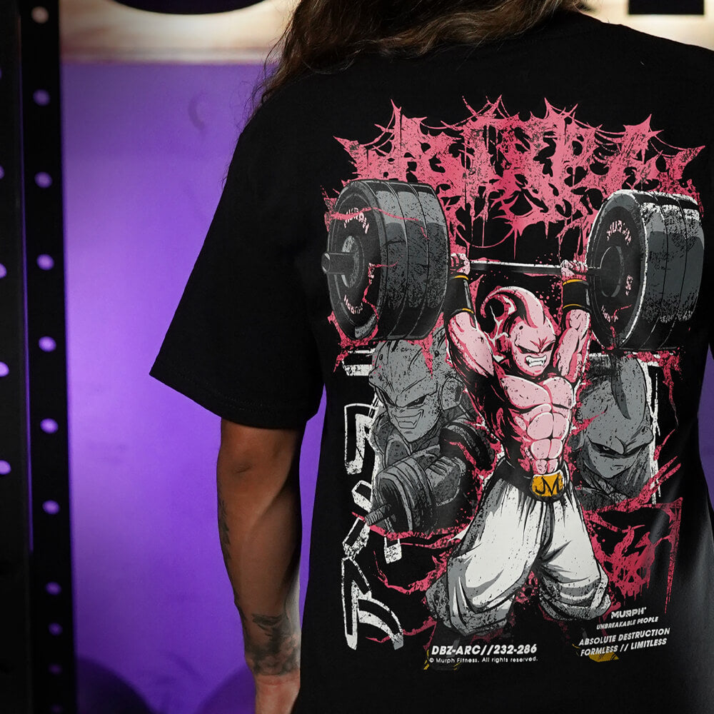Polera Oversize DESTRUCTION - Negro