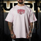 Polera Oversize DESTRUCTION - Rosado