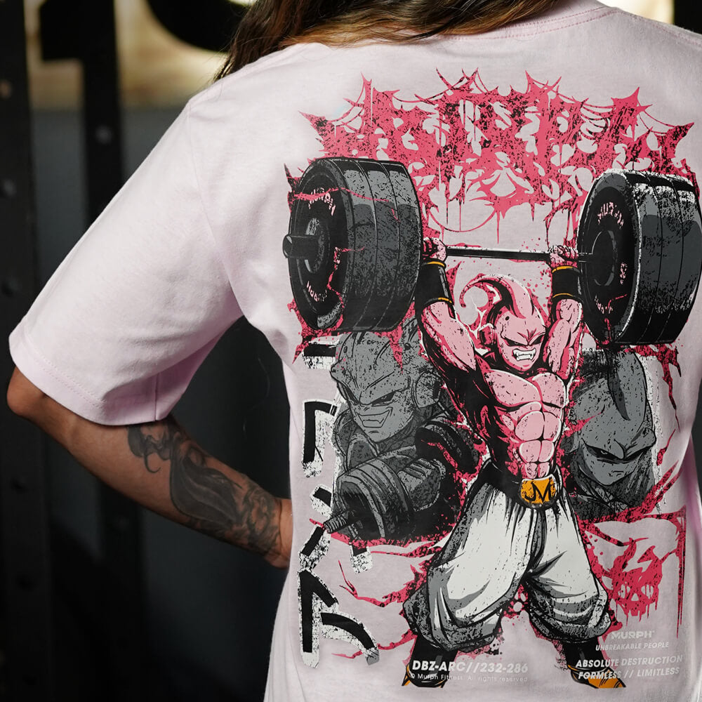 Polera Oversize DESTRUCTION - Rosado