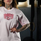 Polera Oversize DESTRUCTION - Rosado
