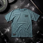 Polera Oversize Premium Embroidery Fucking Legend - Steel Gray