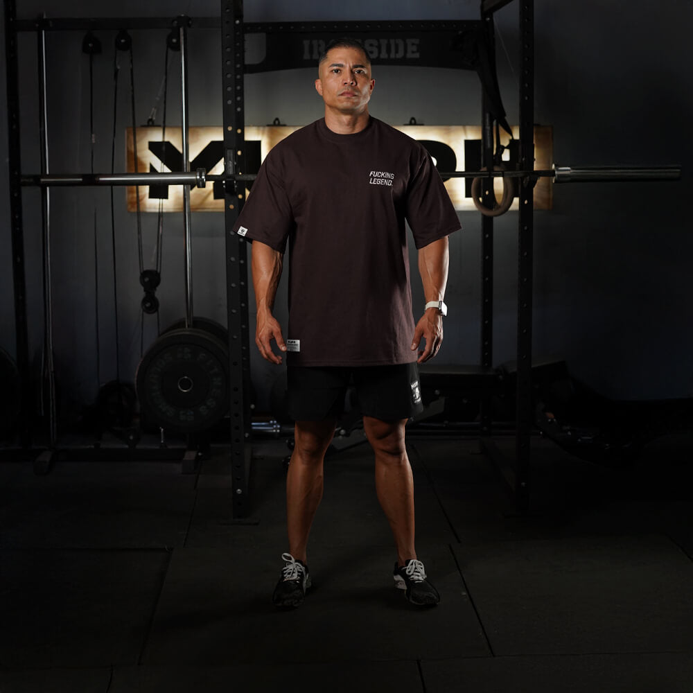 Polera Oversize Premium Embroidery Fucking Legend - Samba