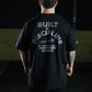 Polera Oversize Built By Discipline - Negro