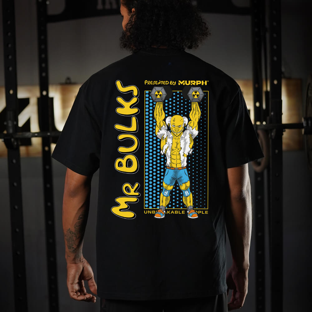 Polera Oversize PRO Mr. Bulks - Negro