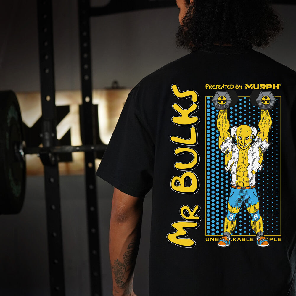 Polera Oversize PRO Mr. Bulks - Negro
