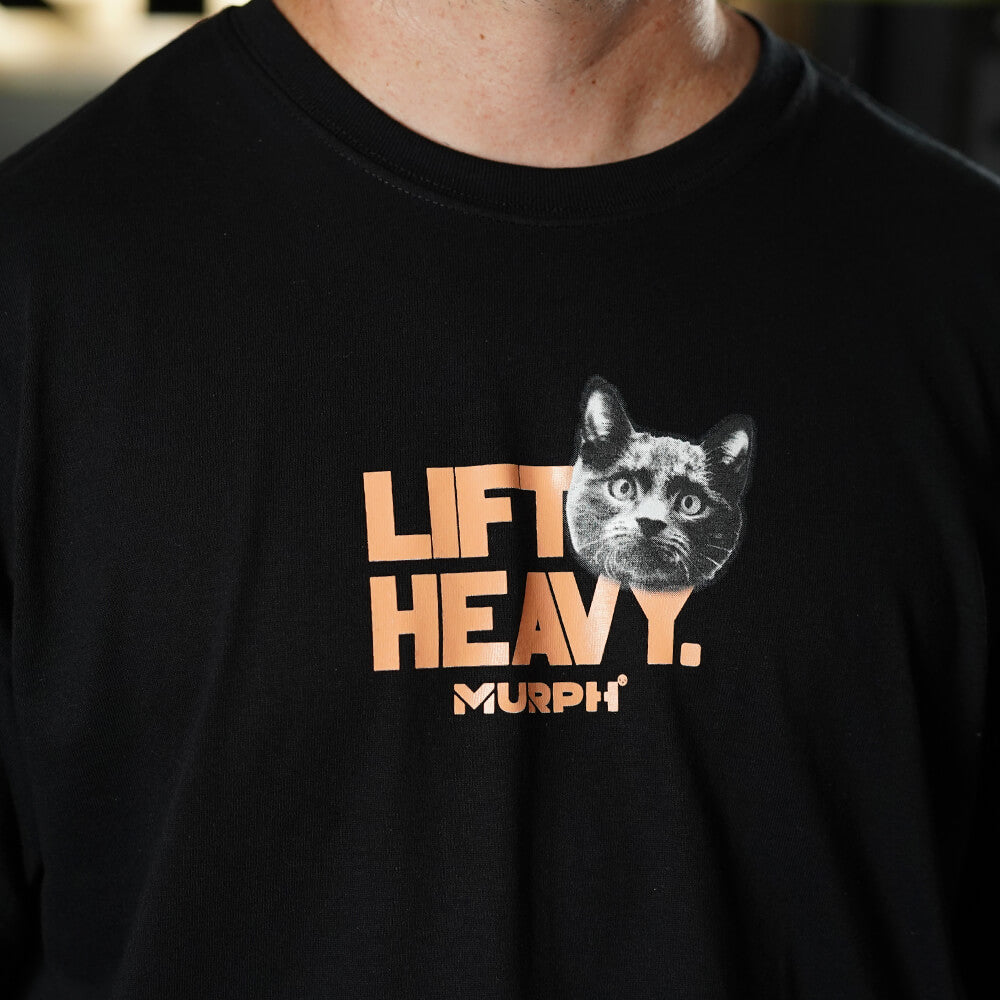 Polera Oversize Lift and Cats - Negro