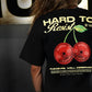 Polera Oversize HARD TO RESIST - Negro