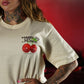 Polera Oversize HARD TO RESIST - Sweet cream