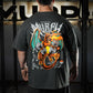 Polera Oversize ChariHard - Gris Charcoal