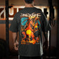 Polera Oversize ChariHard 2.0 - Gris Charcoal