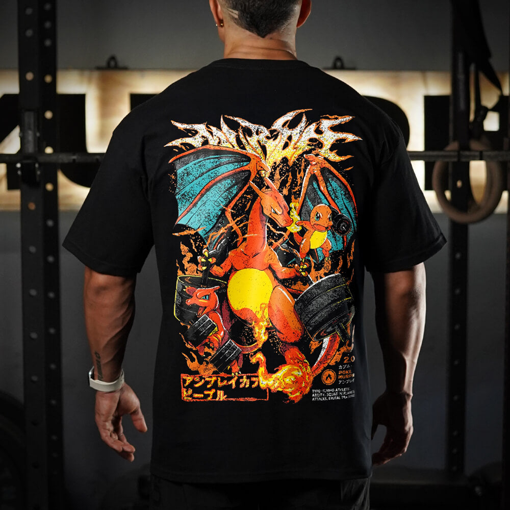 Polera Oversize ChariHard 2.0 - Negro