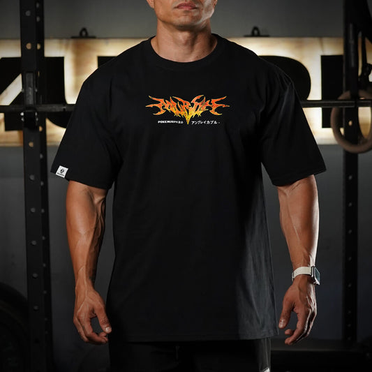 Polera Oversize ChariHard 2.0 - Negro