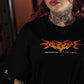 Polera Oversize ChariHard 2.0 - Negro