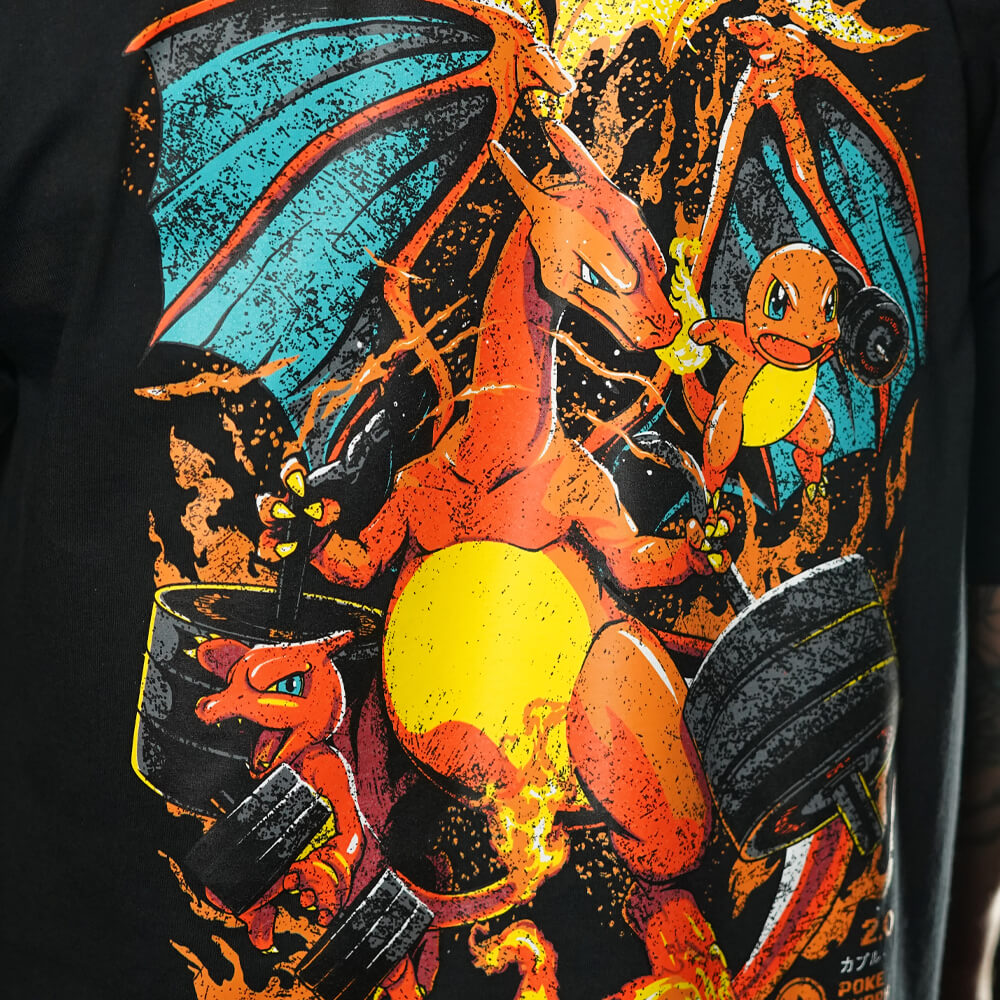 Polera Oversize ChariHard 2.0 - Negro