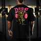 Polera Oversize Deep and Heavy - Negro