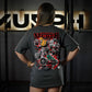 Polera Oversize KIMETSU NO MURPH - Gris Charcoal