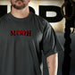 Polera Oversize KIMETSU NO MURPH - Gris Charcoal