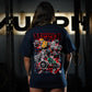 Polera Oversize KIMETSU NO MURPH - Navy Blue