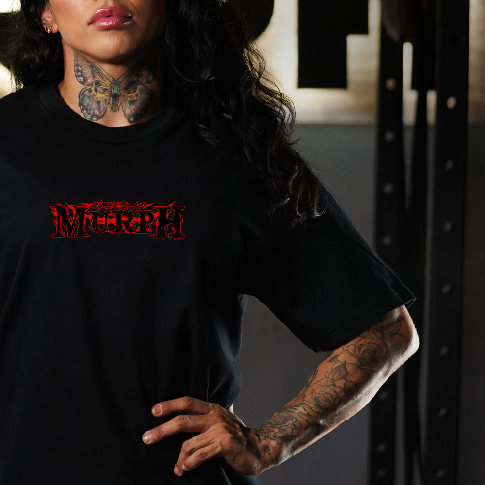 Polera Oversize KIMETSU NO MURPH - Negro