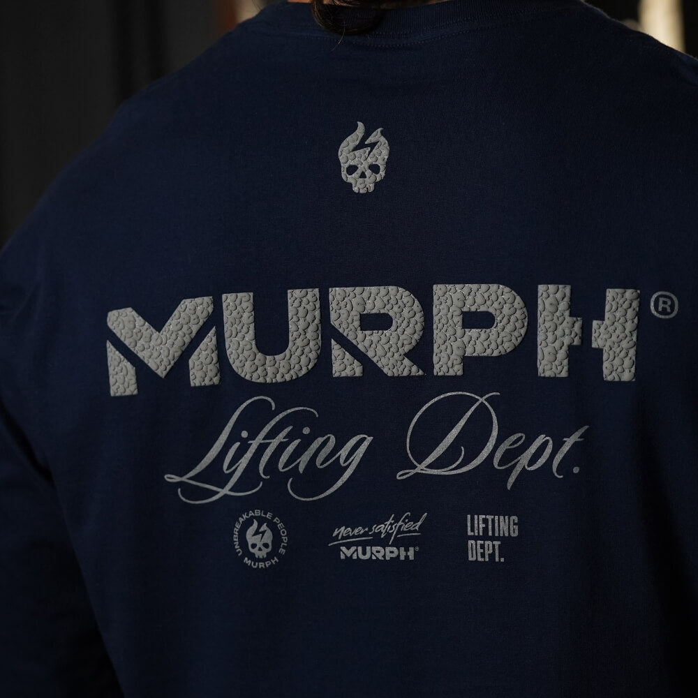 Polera Oversize Premium Lifting Dept - Navy Blue