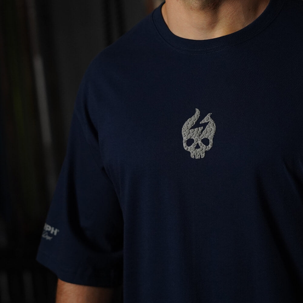 Polera Oversize Premium Lifting Dept - Navy Blue