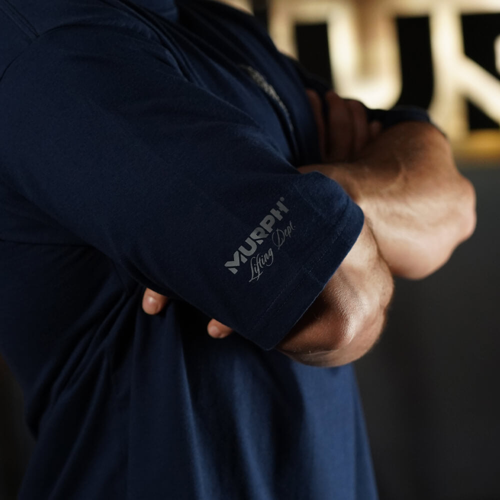 Polera Oversize Premium Lifting Dept - Navy Blue