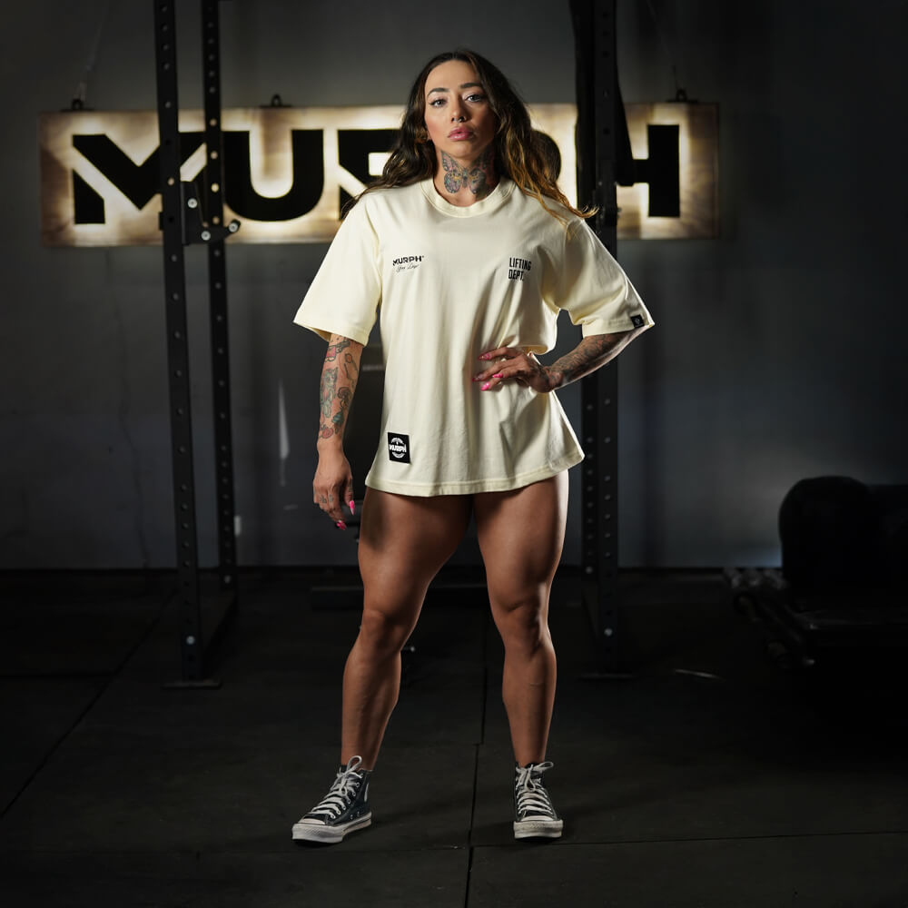 Polera Oversize Premium Lifting Dept - Sweet Cream