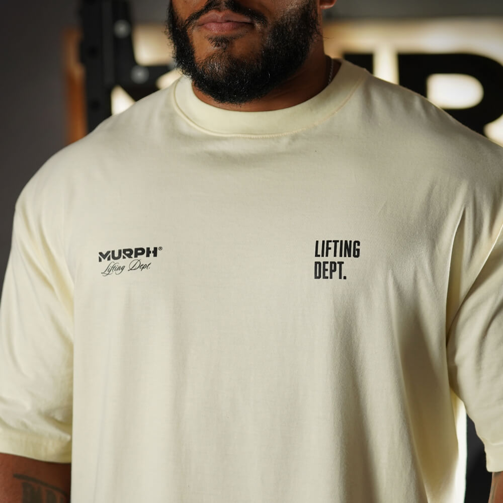 Polera Oversize Premium Lifting Dept - Sweet Cream