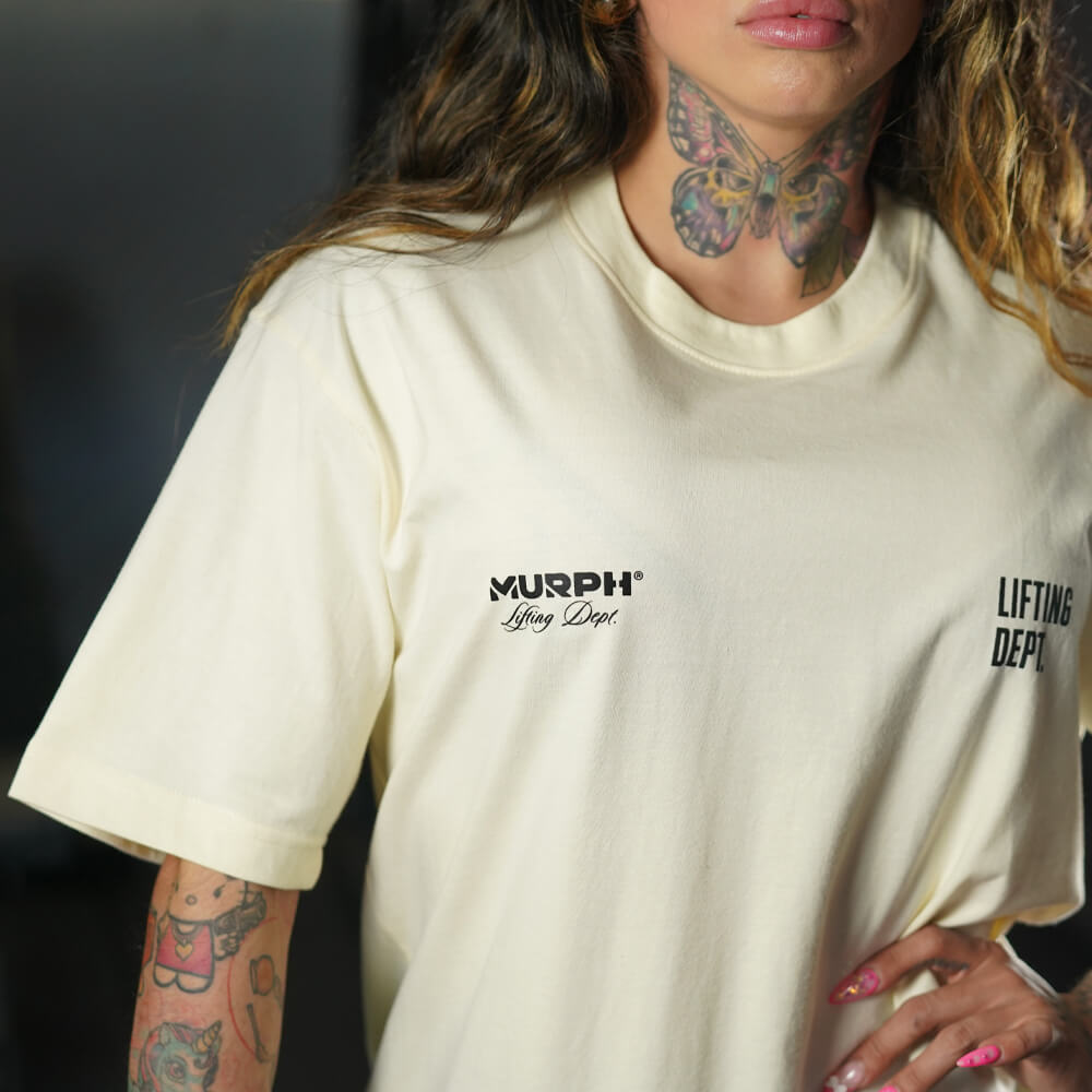 Polera Oversize Premium Lifting Dept - Sweet Cream