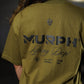 Polera Oversize Premium Lifting Dept - Tactical Green