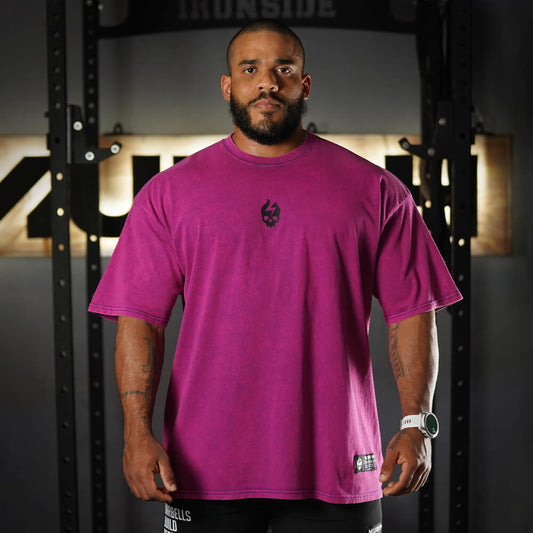 Polera Oversize Premium - Acid Grape