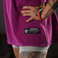 Polera Oversize Premium - Acid Grape