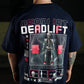 Polera Oversize Geometric DeadLift - Navy blue