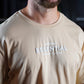 Polera Oversize Essential - Nut White