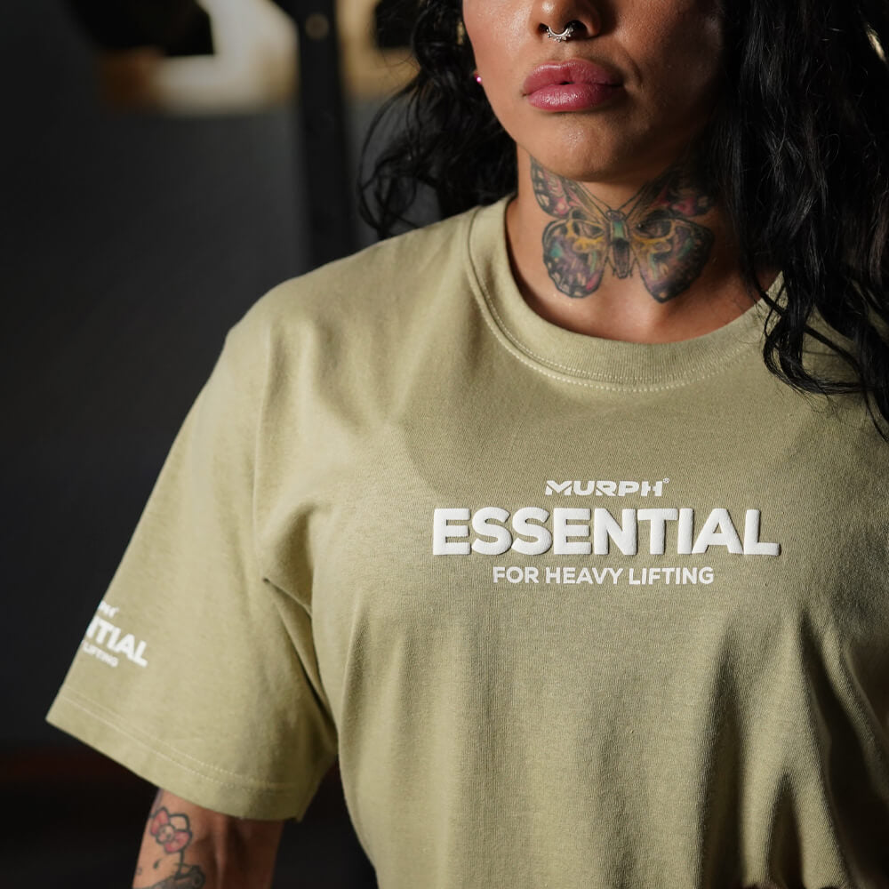 Polera Oversize Essential - Nut White
