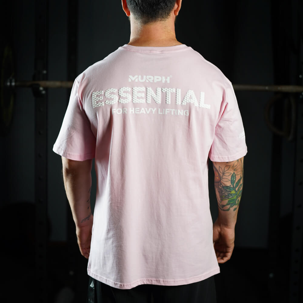 Polera Oversize Boxy Essential - Pinky White