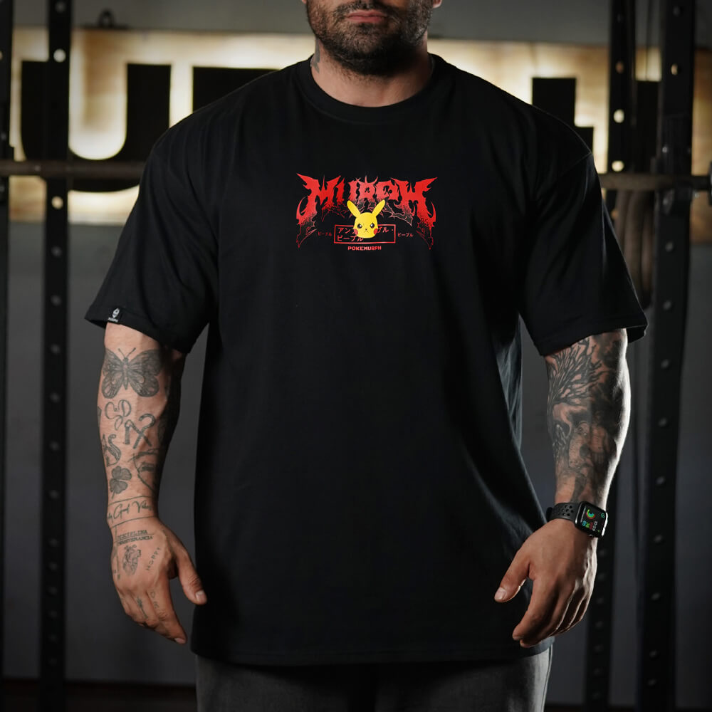 Polera Oversize FITACHU - Negro