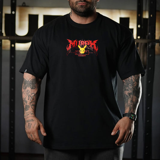 Polera Oversize FITACHU - Negro