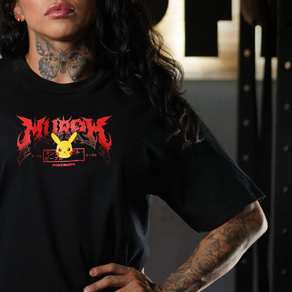 Polera Oversize FITACHU - Negro