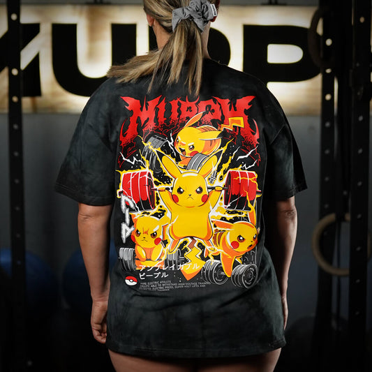 Polera Oversize FITACHU - Black Storm