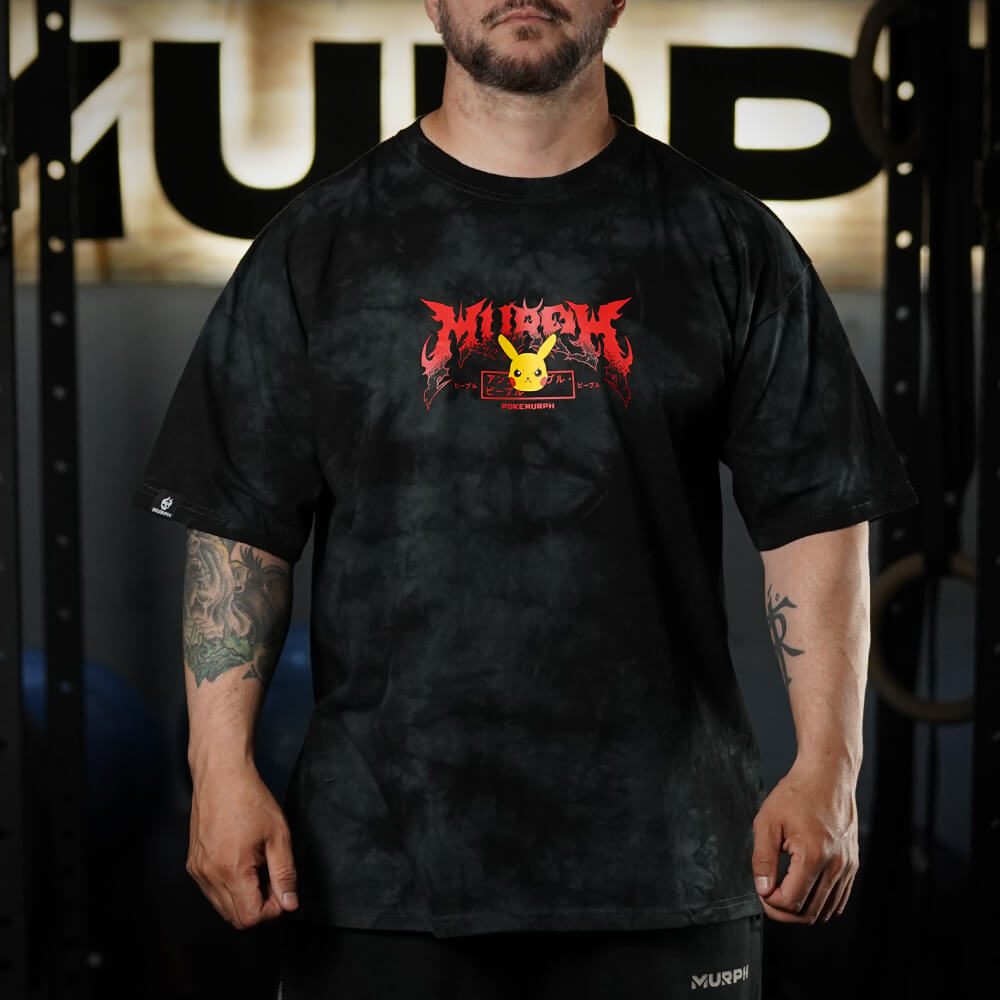 Polera Oversize FITACHU - Black Storm